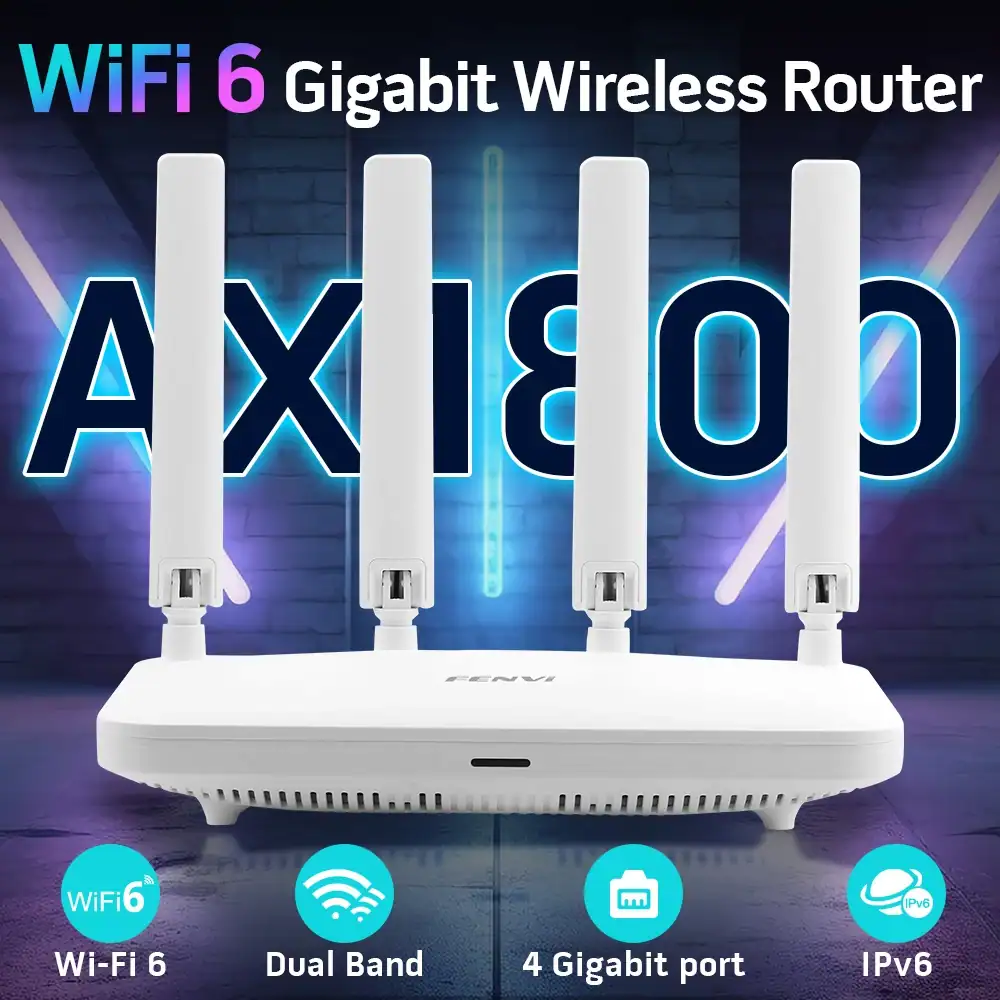 routeur wifi maison lumière 5ghz